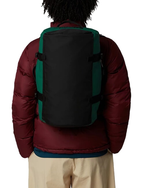 BASE CAMP XS Borsone / Zaino da Viaggio evergreen/tnf black - Borsoni