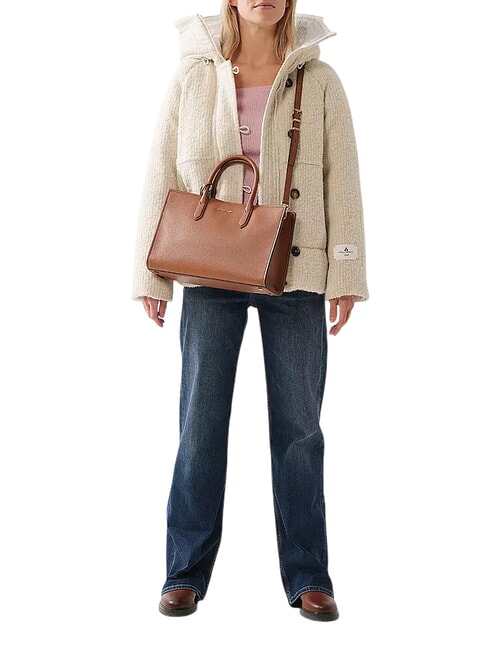 SCARLETT  Borsa a mano, con tracolla, in pelle luggage - Borse Donna