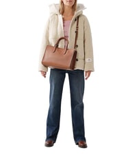 MICHAEL KORS SCARLETT  Borsa a mano, con tracolla, in pelle luggage - Borse Donna - 4
