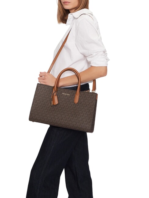 SCARLETT Borsa a mano, con tracolla brn/acorn - Borse Donna