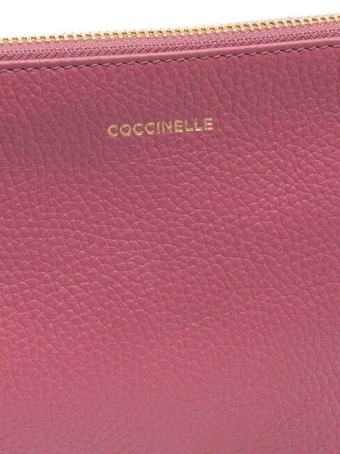 BEST CROSSBODY Bustina in pelle pulp pink - Borse Donna