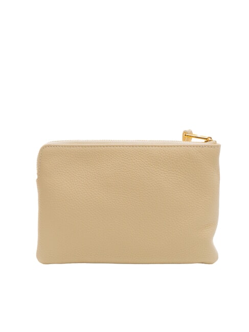 ALIAS Pochette in pelle martellata butter - Borse Donna