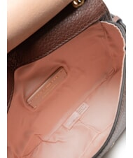 COCCINELLE LEILANI Borsa a mano piccola in pelle con tracolla carruba - Borse Donna - 6