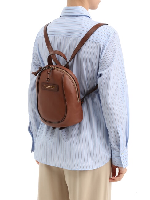 DOMITILLA Zainetto in pelle MARRONE - Borse Donna