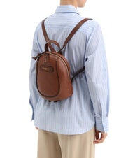 THE BRIDGE DOMITILLA Zainetto in pelle Nero Oro - Borse Donna - 4