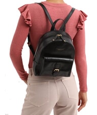 THE BRIDGE GIOVANNA Zaino in pelle Nero Oro - Borse Donna - 4