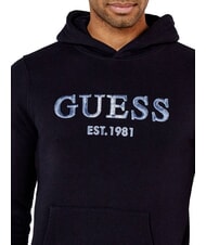 GUESS BEAU  Felpa con cappuccio smartblue - Felpe Uomo - 3