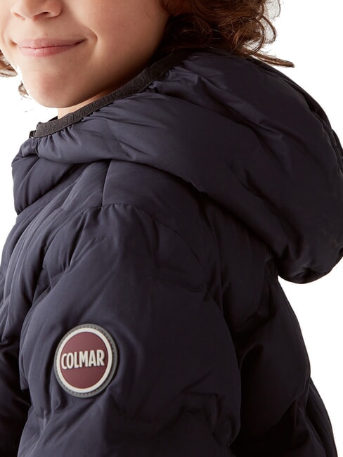 UNCOMMON Piumino trapuntato con cappuccio navy blue - Giacche Bambini
