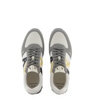 ARMANI EXCHANGE RIO Sneakers basse neutral grey+off wht - Scarpe Uomo - 4