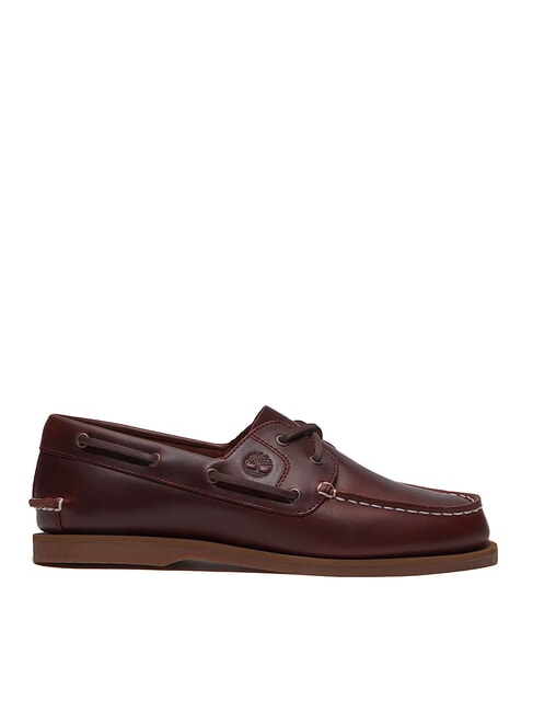 CLASSIC BOAT  Scarpe da barca in pelle burgundy fullgrain - Scarpe Donna
