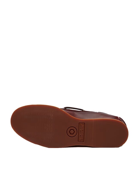 CLASSIC BOAT  Scarpe da barca in pelle burgundy fullgrain - Scarpe Donna
