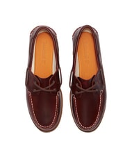 TIMBERLAND CLASSIC BOAT  Scarpe da barca in pelle burgundy fullgrain - Scarpe Donna - 5