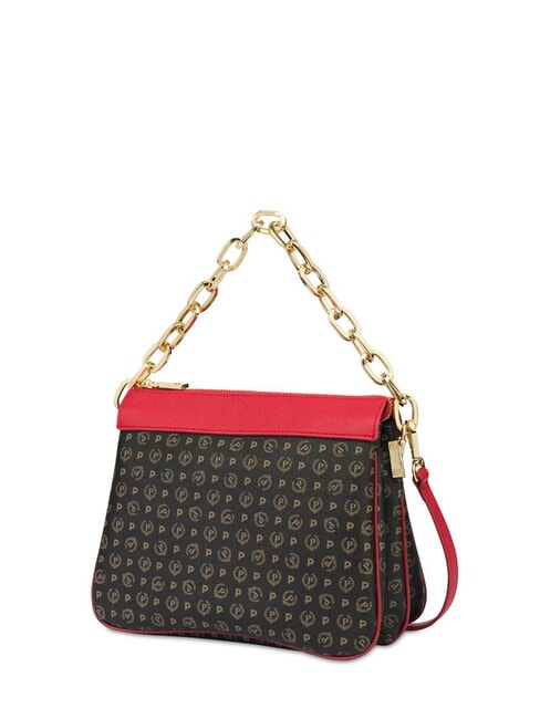 HERITAGE CLASSIC Borsa a spalla con tracolla nero lacca - Borse Donna