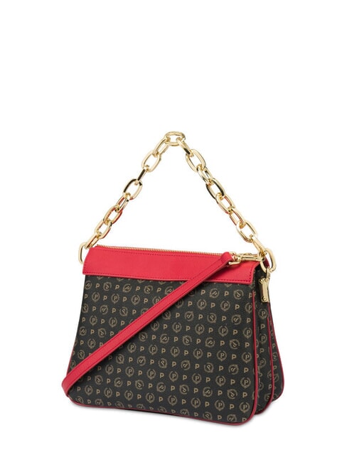 HERITAGE CLASSIC Borsa a spalla con tracolla nero lacca - Borse Donna