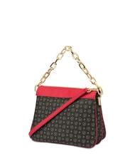 POLLINI HERITAGE CLASSIC Borsa a spalla con tracolla nero lacca - Borse Donna - 3