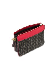 POLLINI HERITAGE CLASSIC Borsa a spalla con tracolla nero lacca - Borse Donna - 5