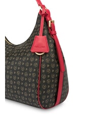 POLLINI HERITAGE  Borsa a spalla nero lacca - Borse Donna - 4