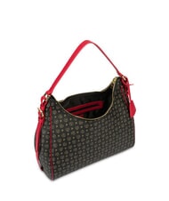 POLLINI HERITAGE  Borsa a spalla nero lacca - Borse Donna - 5