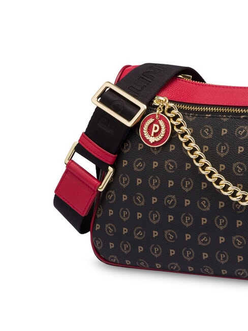 HERITAGE CLASSIC Borsa a tracolla nero lacca - Borse Donna