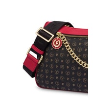 POLLINI HERITAGE CLASSIC Borsa a tracolla nero lacca - Borse Donna - 4