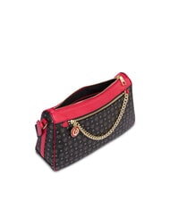 POLLINI HERITAGE CLASSIC Borsa a tracolla nero lacca - Borse Donna - 5