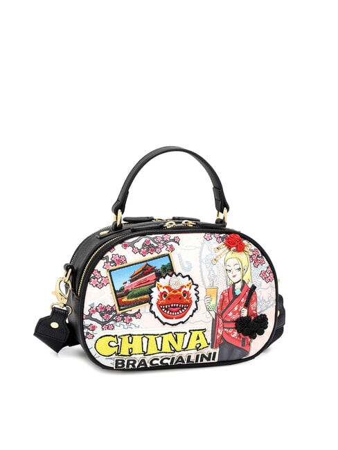 CARTOLINE China Mini Bag a mano, con tracolla multi - Borse Donna