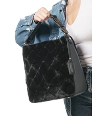 BRACCIALINI ICONS Hobo Borsa a spalla nero - Borse Donna - 5