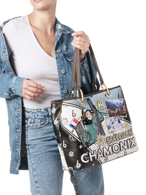 CARTOLINE Chamonix Borsa a spalla, con tracolla multi - Borse Donna