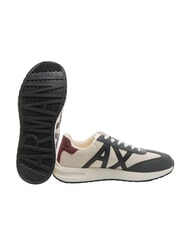ARMANI EXCHANGE A|X LOGO Sneakers off white+dark grey - Scarpe Uomo - 6
