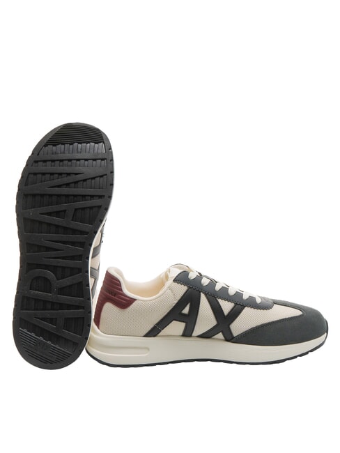 A|X LOGO Sneakers off white+dark grey - Scarpe Uomo