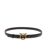 PINKO LOVE BERRY Cintura in pelle moro-antique gold - Cinture - 2