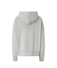 PINKO MAKAMBA Felpa con cappuccio grigio pioggerella - Felpe Donna - 5