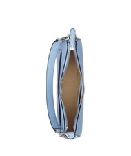 RALPH LAUREN DANNI Borsa a spalla, con tracolla, in pelle sky blue - Borse Donna - 5