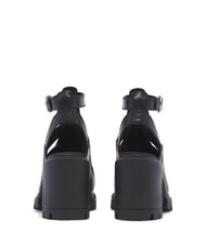 TIMBERLAND ALLINGTON Sandalo fisherman alto black full grain - Scarpe Donna - 6