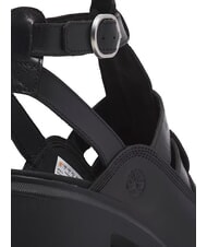 TIMBERLAND ALLINGTON Sandalo fisherman alto black full grain - Scarpe Donna - 7