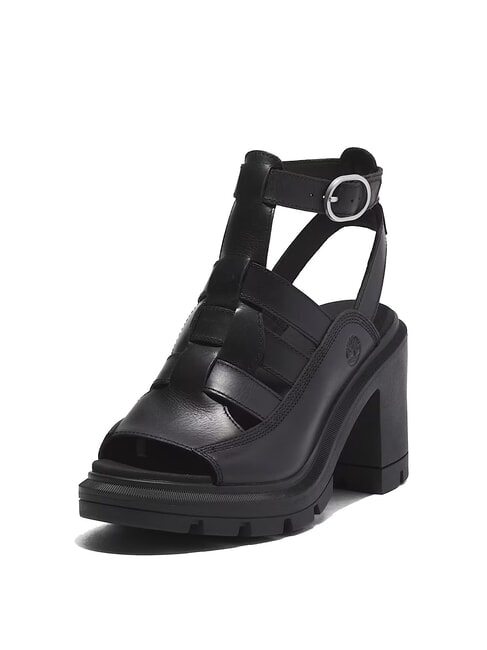 ALLINGTON Sandalo fisherman alto black full grain - Scarpe Donna