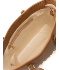 LOVE MOSCHINO BOLD LOVE Borsa shopping a spalla cammello - Borse Donna - 5