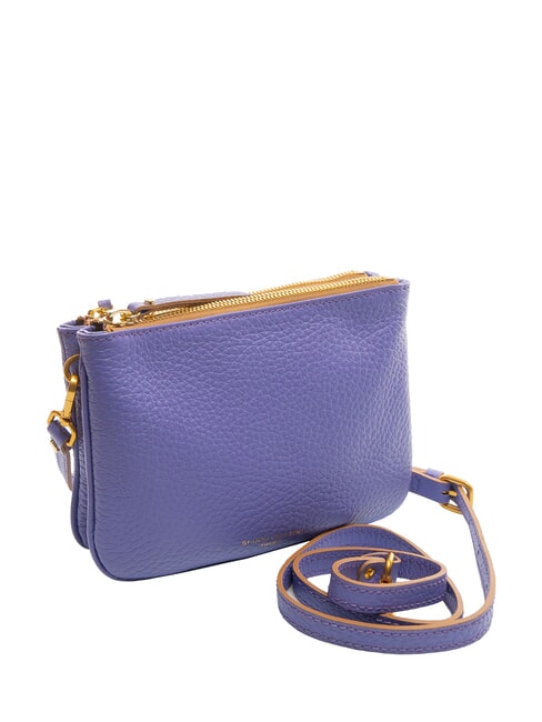 FRIDA Borsa tracolla in pelle doppia zip opulence - Borse Donna