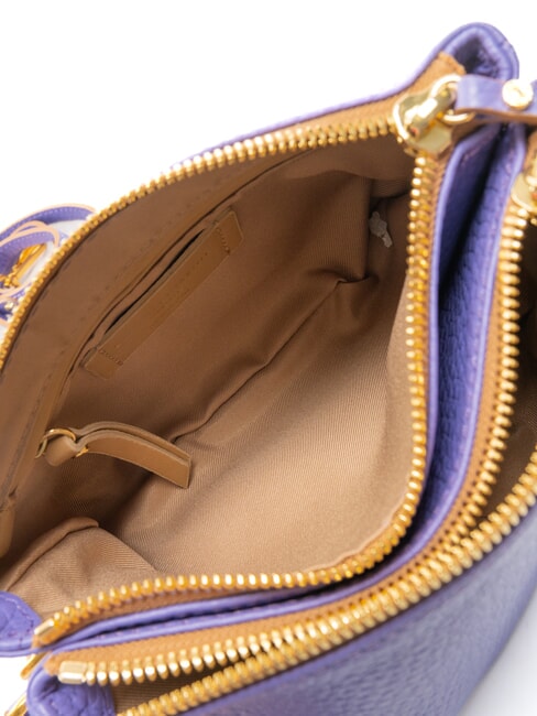 FRIDA Borsa tracolla in pelle doppia zip opulence - Borse Donna