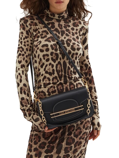 CHAIN  Borsa a spalla, con tracolla Nero - Borse Donna