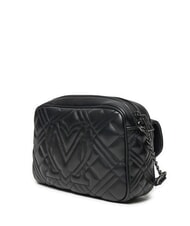 LOVE MOSCHINO QUILTED  Mini Camera Bag a tracolla Nero - Borse Donna - 2