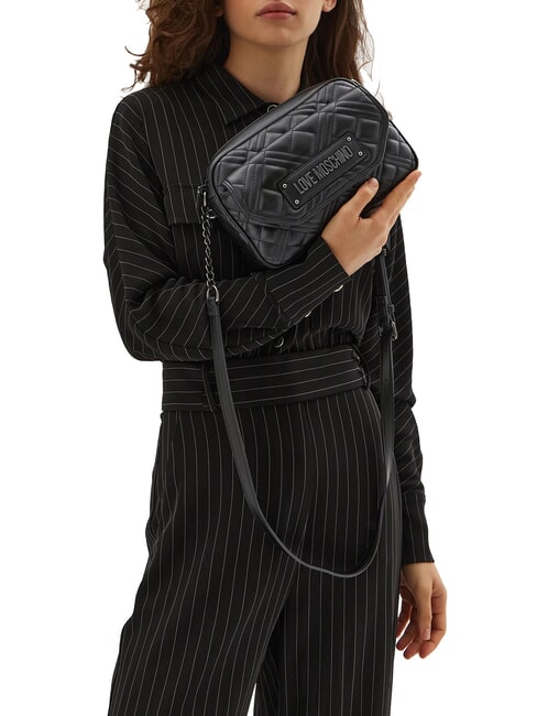 QUILTED  Mini Camera Bag a tracolla Nero - Borse Donna