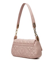 LOVE MOSCHINO QUILTED Borsa a spalla cipria - Borse Donna - 2