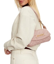 LOVE MOSCHINO QUILTED Borsa a spalla cipria - Borse Donna - 4