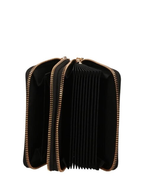 GOLDEN HEART Portafoglio zip around medio Nero - Portafogli Donna