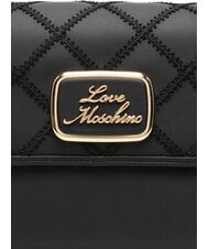 LOVE MOSCHINO LOVE Borsa a spalla Nero - Borse Donna - 3