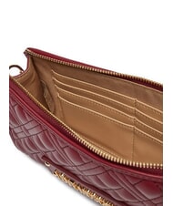 LOVE MOSCHINO QUILTED  Borsetta a tracolla vino - Borse Donna - 3