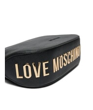 LOVE MOSCHINO SMOOTH Borsa a spalla Nero - Borse Donna - 3