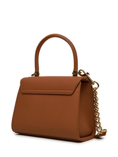 LETTERING Mini Bag a mano, con tracolla noce - Borse Donna