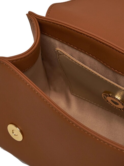 LETTERING Mini Bag a mano, con tracolla noce - Borse Donna